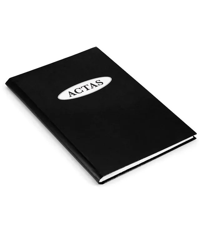 Libros contables para cooperadoras - Acta corona