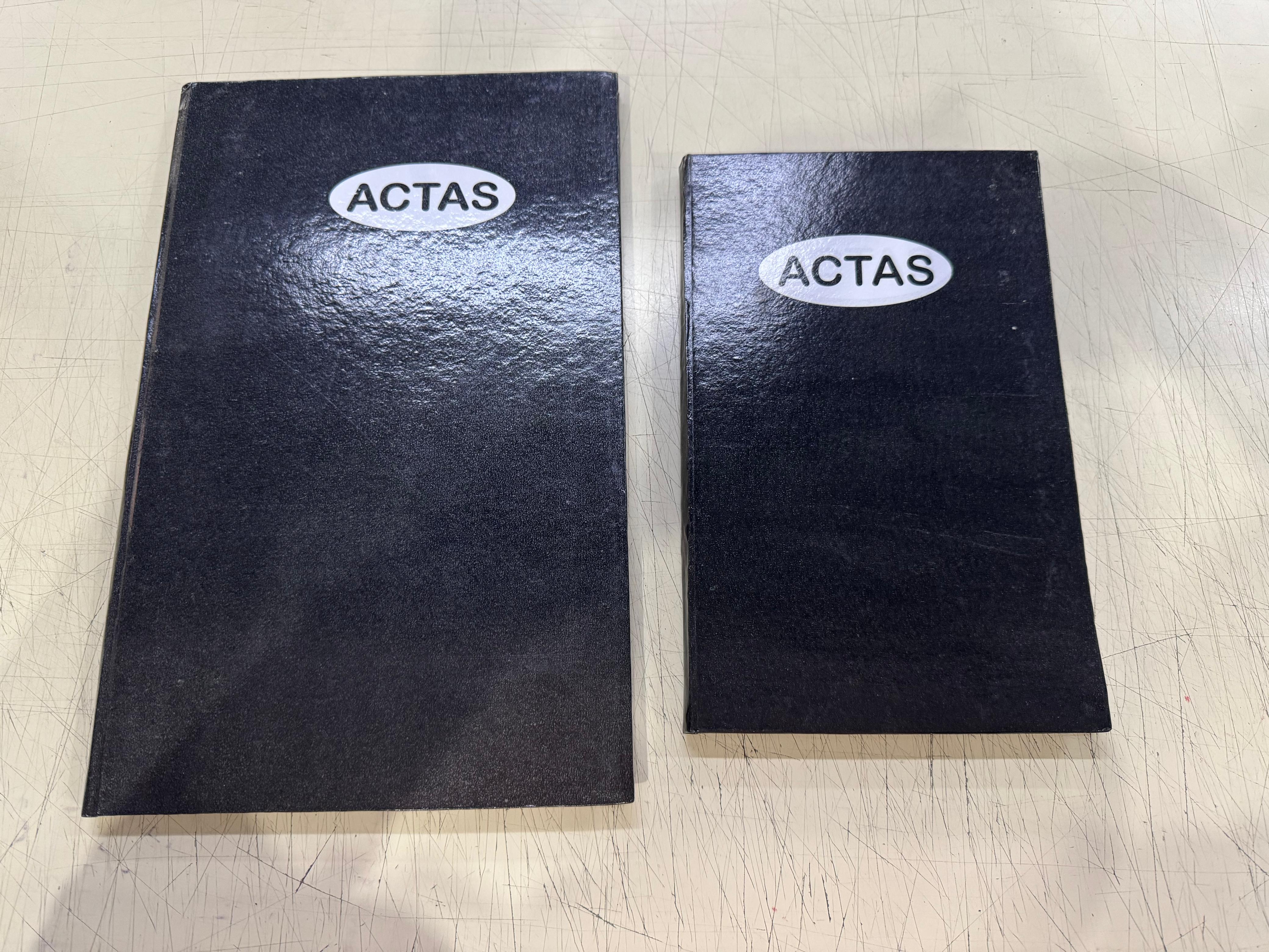 Libros contables para cooperadoras - Acta corona y clochetee