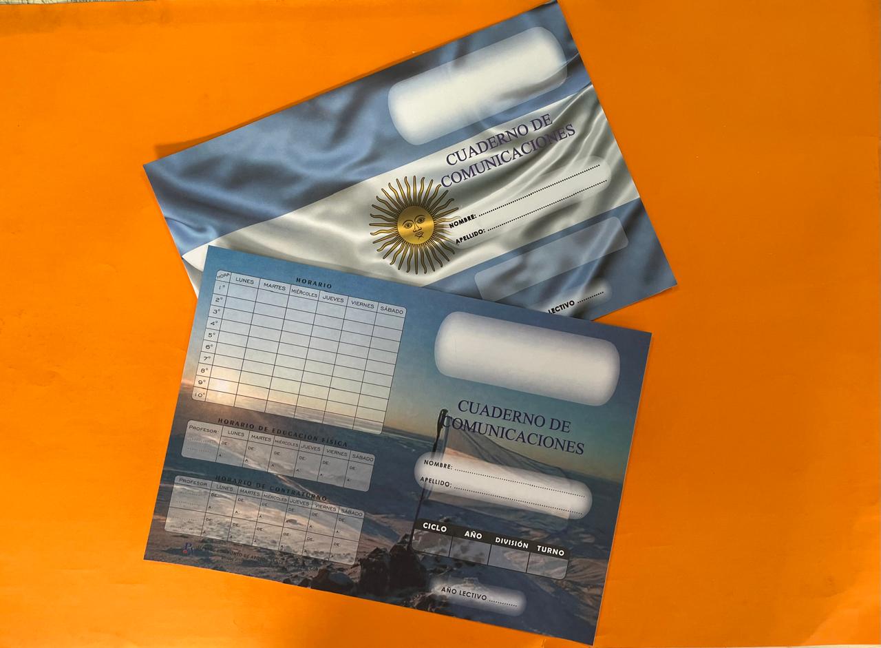 Cuadernos de comunicaciones escolares
