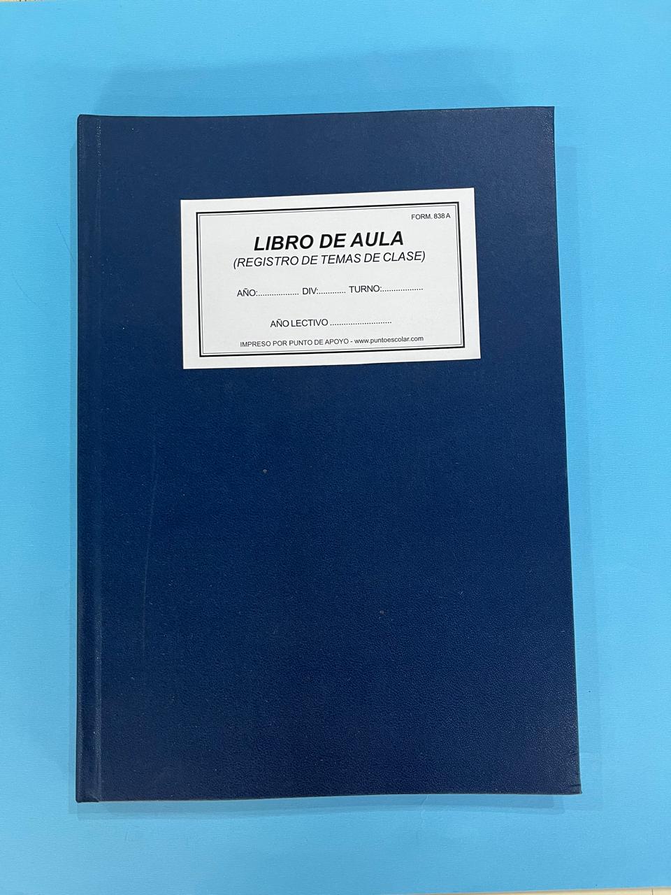 Formularios escolares - Libro tapa dura 838